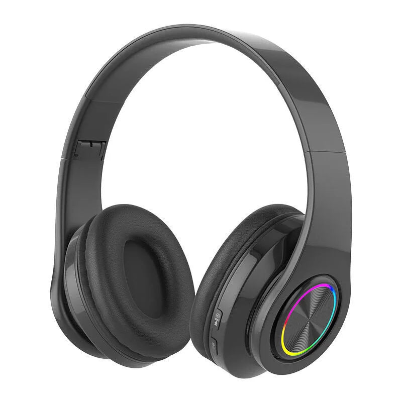 ANC Wireless Over-Eear Headphones – Deep Bass Foldable Bluetooth Headset