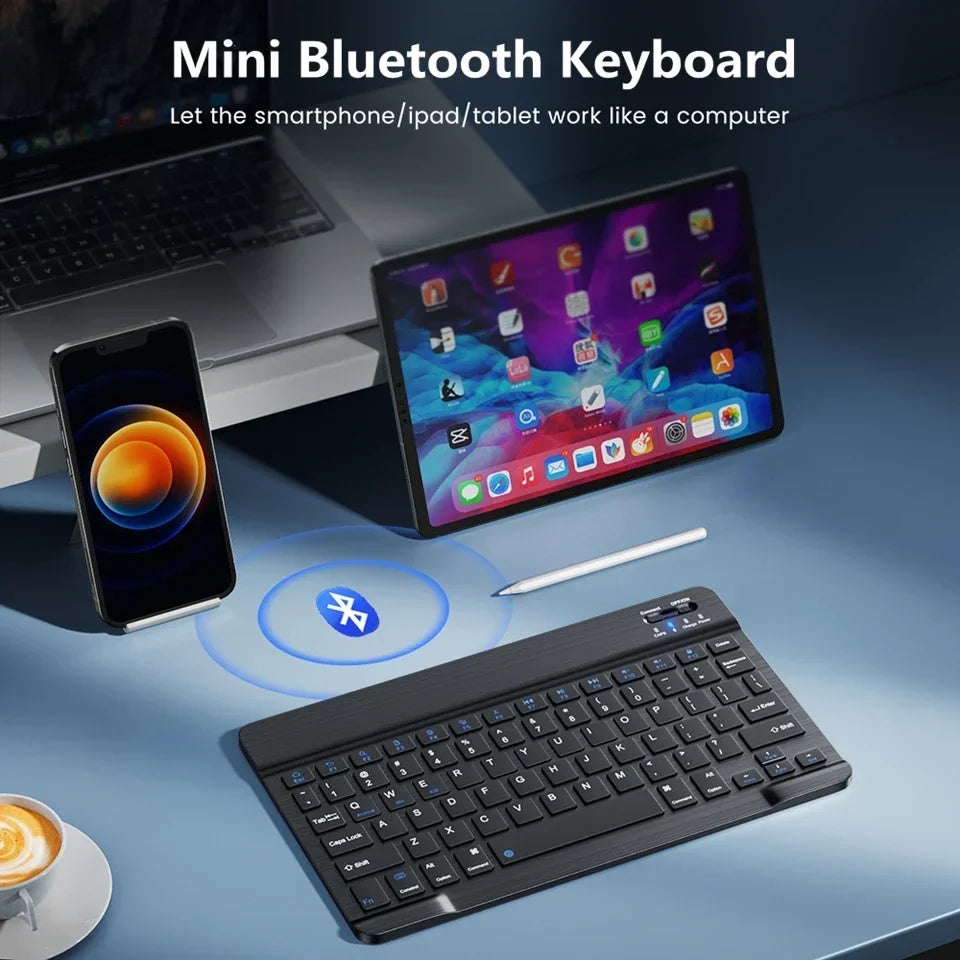 Mini Bluetooth Keyboard Set