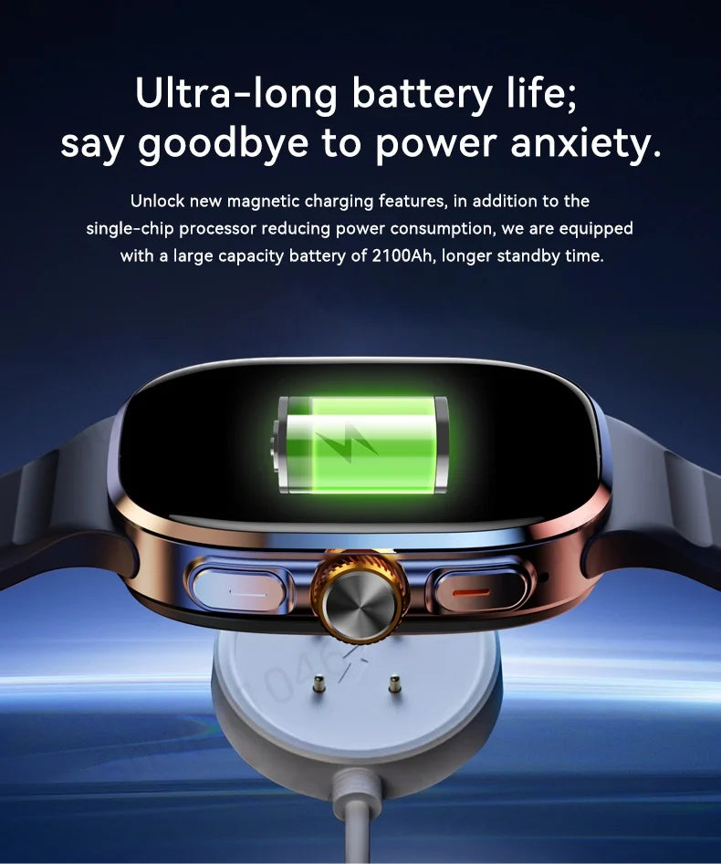 M99 5G Smartwatch – AMOLED Display Watch with Camera, GPS & Free Shipping