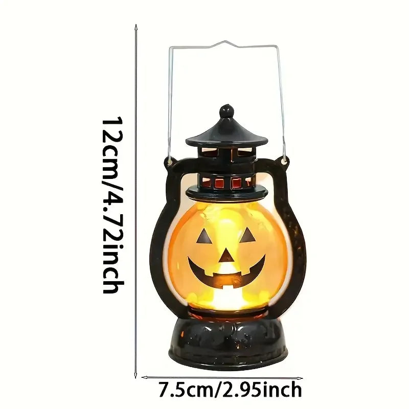 DIY LED Pumpkin Lantern Halloween Decoration