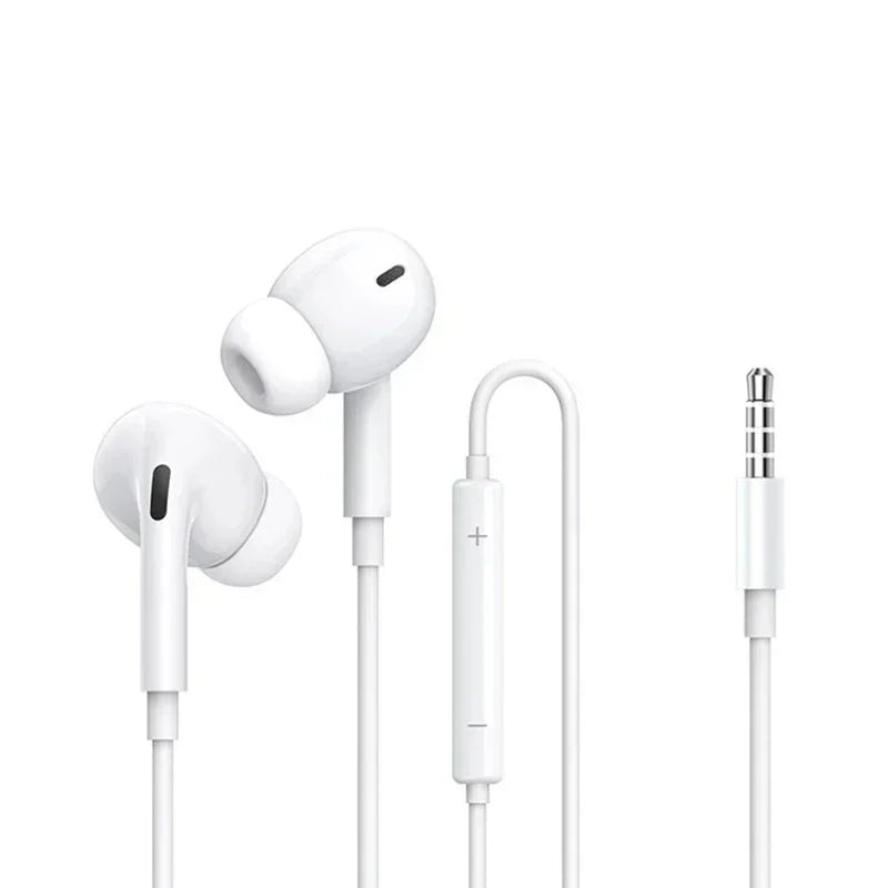 Lightning Wired Earphones with Microphone – In-Ear Stereo Headphones Compatible with iPhone, iPad & iPod