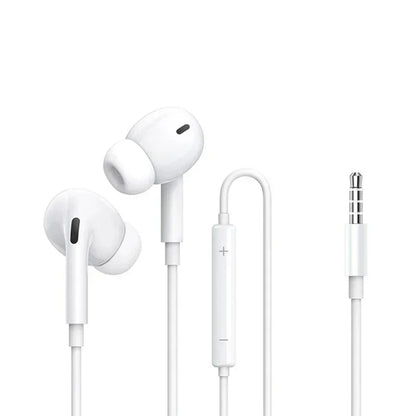 Lightning Wired Earphones with Microphone – In-Ear Stereo Headphones Compatible with iPhone, iPad & iPod