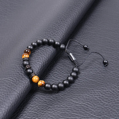 Tiger Eye Stone Bracelet for Men