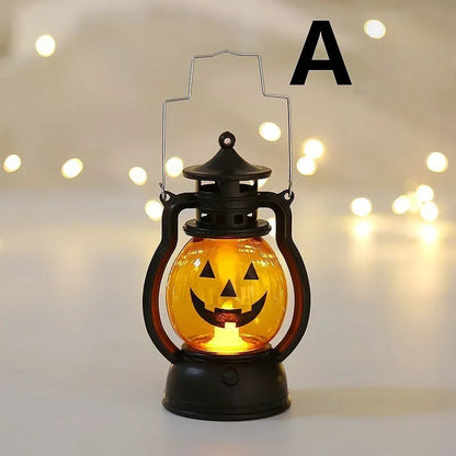 DIY LED Pumpkin Lantern Halloween Decoration