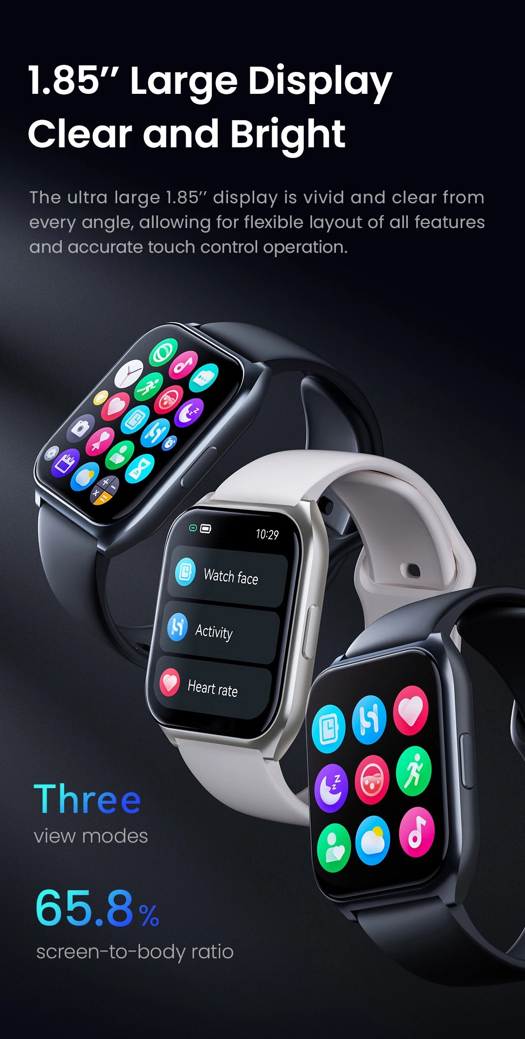 HAYLOU Watch 2 Pro Smartwatch – Fitness Watch with Large Display & Free Shipping