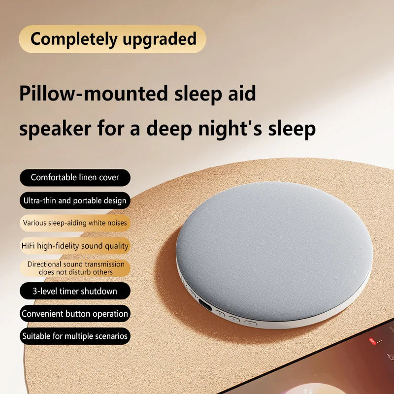 Under Pillow Bluetooth Sleep Speaker – Portable Bedside Relaxation Speaker for Sleep, Music & Home Comfort with Free Shipping