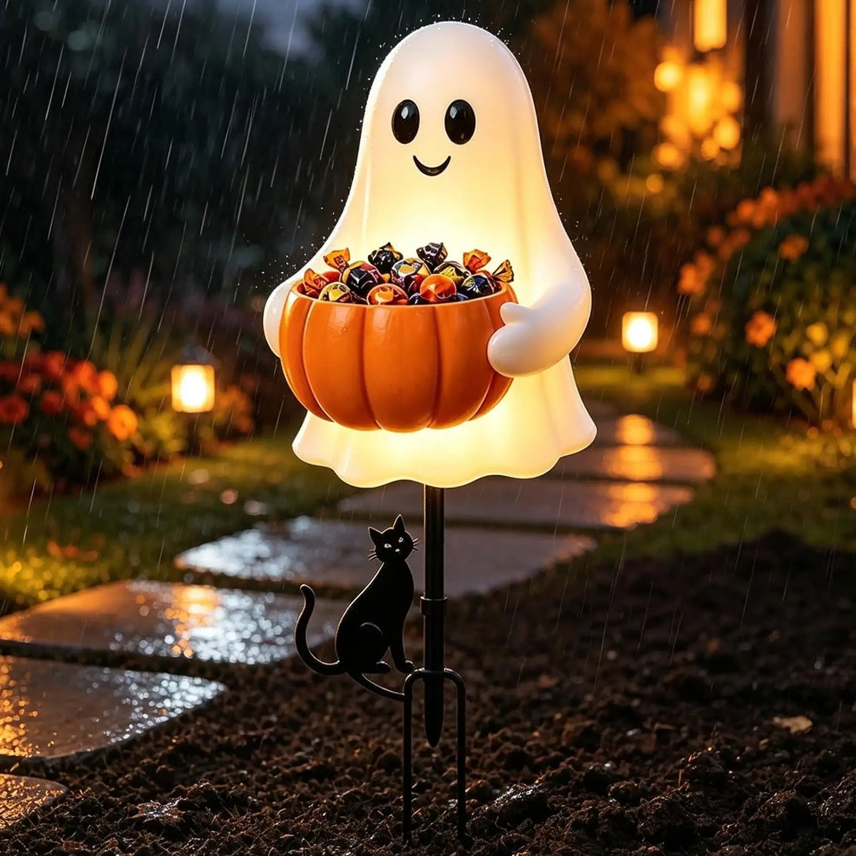 Trick-or-Treat Candy Display