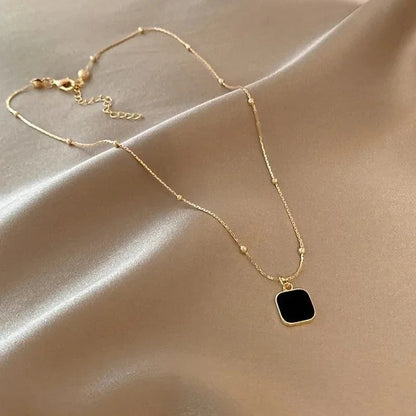 Minimalist Stainless Steel Pendant Necklaces