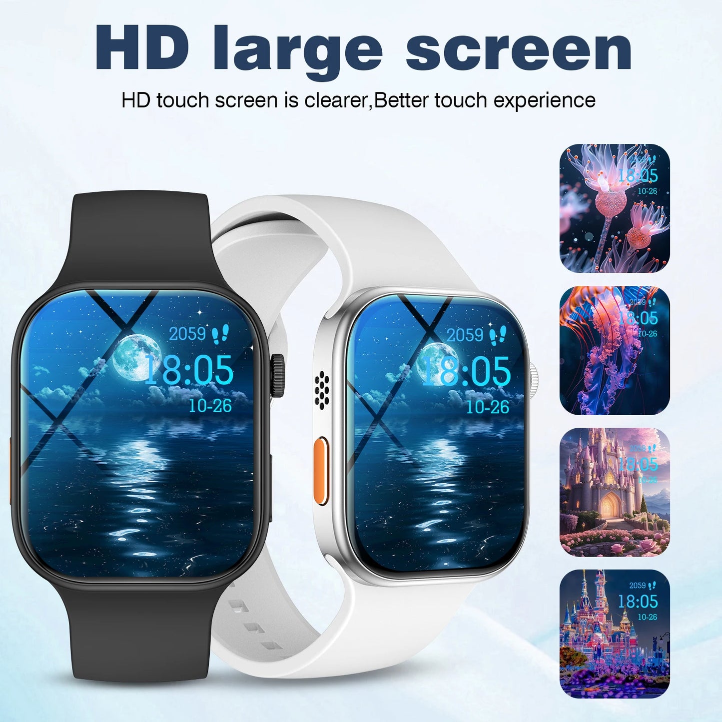2.02” HD Smartwatch – Bluetooth Calling Fitness Watch with Weather, Sports Tracking & Free Shipping