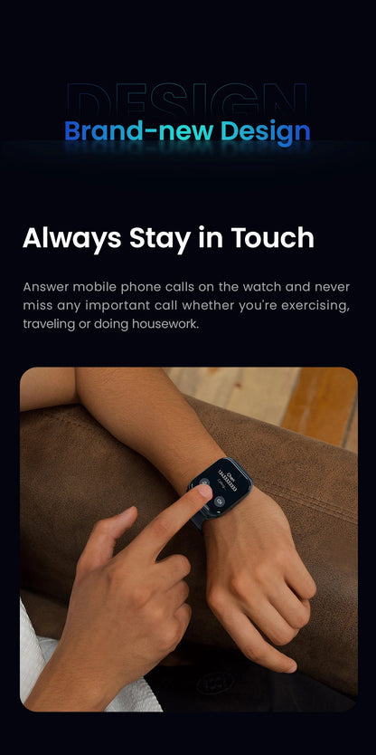 HAYLOU Watch 2 Pro Smartwatch – Fitness Watch with Large Display & Free Shipping