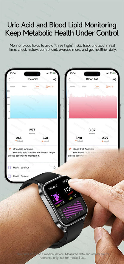 Health Monitoring Smartwatch – Bluetooth Calling Fitness Watch with Free Shipping