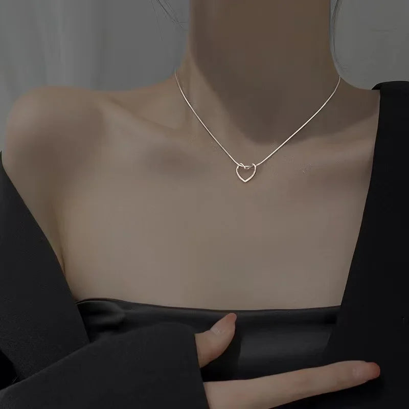 Minimalist Stainless Steel Pendant Necklaces