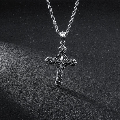 Stainless Steel Cross Necklace