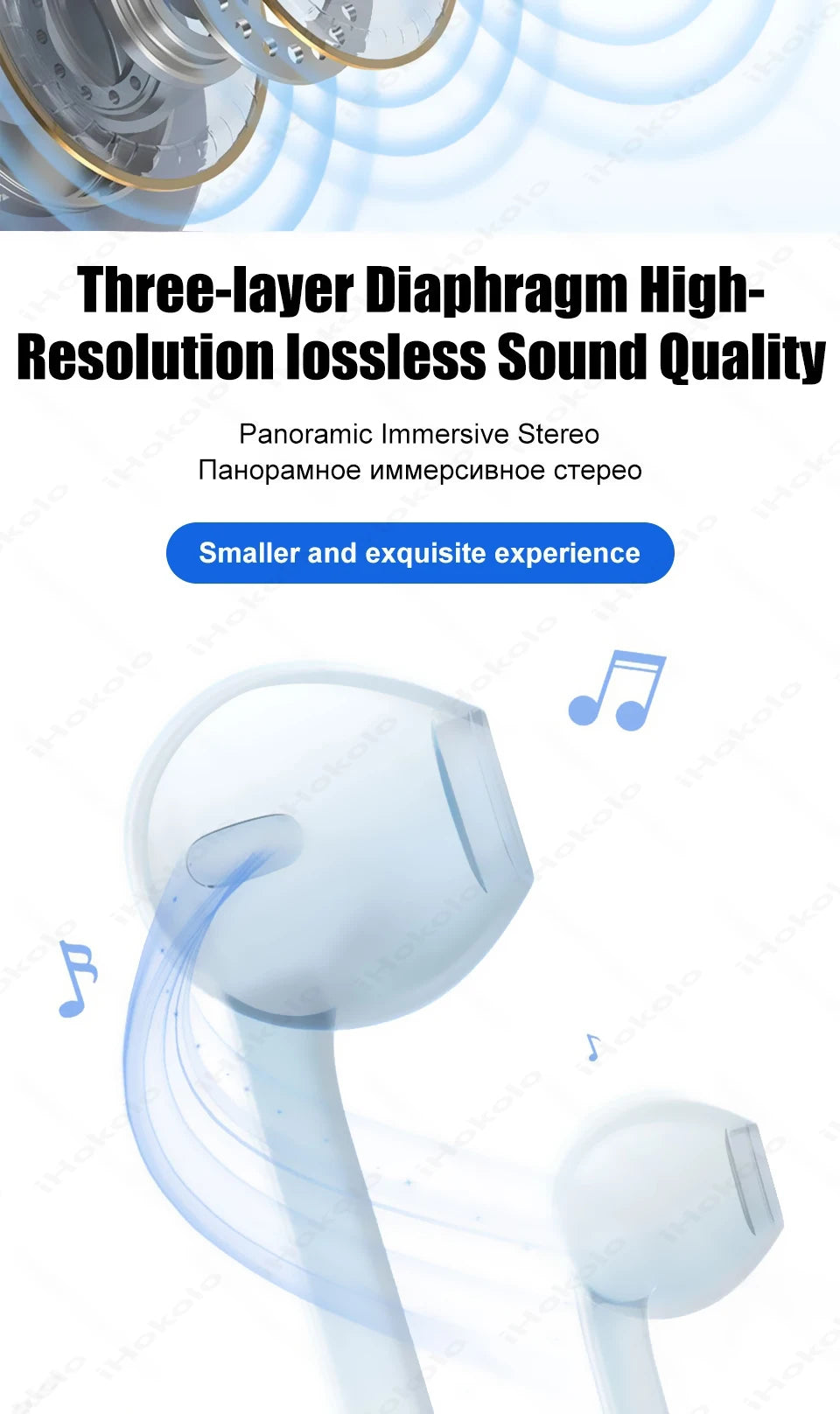 Original Wired Earphones For Apple iPhone 17 Pro Max16 15 14 13 12 11 Mini USB C Headphones Type C With Microphone Stereo Earbud