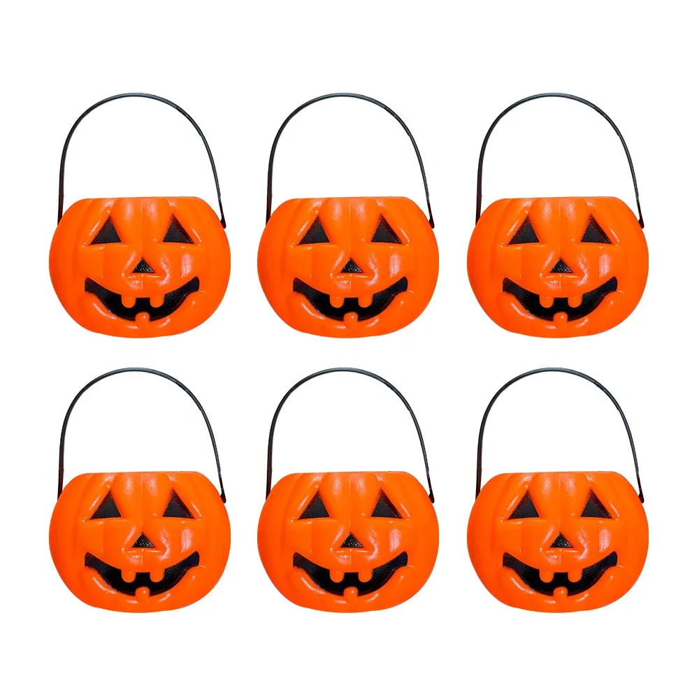 6-Piece Mini Halloween Candy Buckets