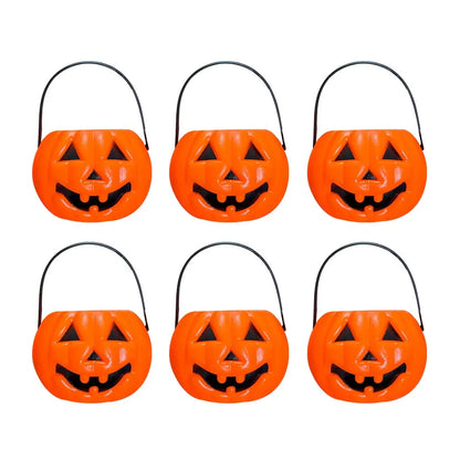 6-Piece Mini Halloween Candy Buckets
