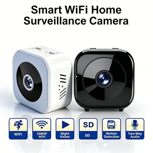 Mini Security Camera 4K Full HD WiFi Surveillance With 2 Way Audio Motion Detection Infrared Night Vision Security Camera 2026