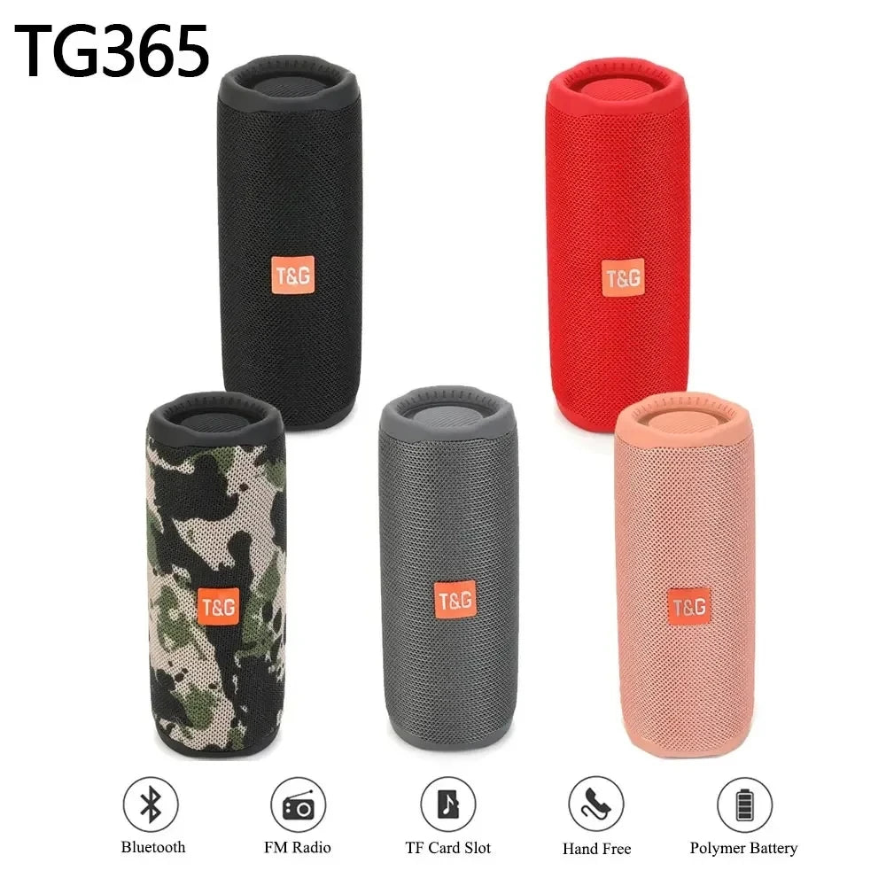 Portable Wireless Bluetooth Speaker – Mini Outdoor Bass Speaker with FM Radio, Hands-Free Call & Free Shipping