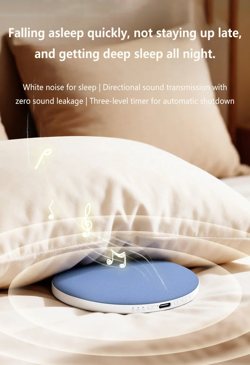 Under Pillow Bluetooth Sleep Speaker – Portable Bedside Relaxation Speaker for Sleep, Music & Home Comfort with Free Shipping
