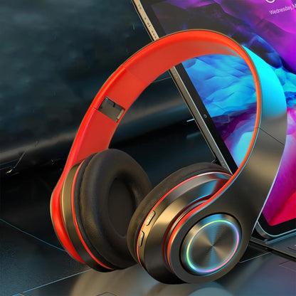 ANC Wireless Over-Eear Headphones – Deep Bass Foldable Bluetooth Headset