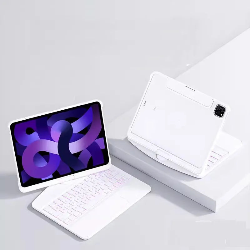Acrylic Keyboard Case with Trackpad