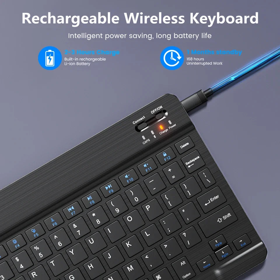 Mini Bluetooth Keyboard Set