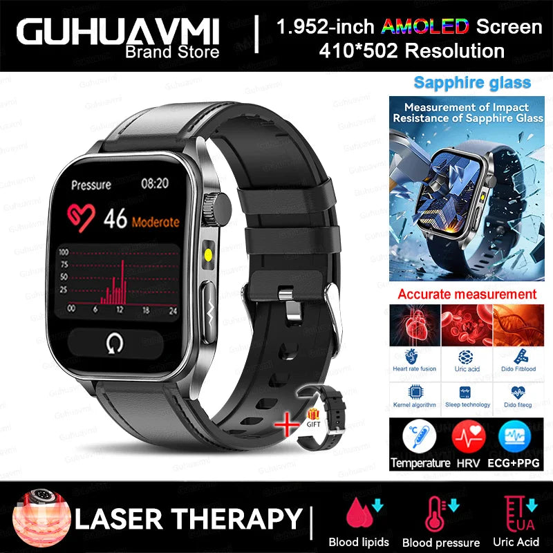 Health Monitoring Smartwatch – Bluetooth Calling Fitness Watch with Free Shipping