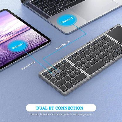 Foldable Bluetooth Keyboard