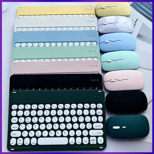 Ultra Thin Bluetooth Keyboard Set