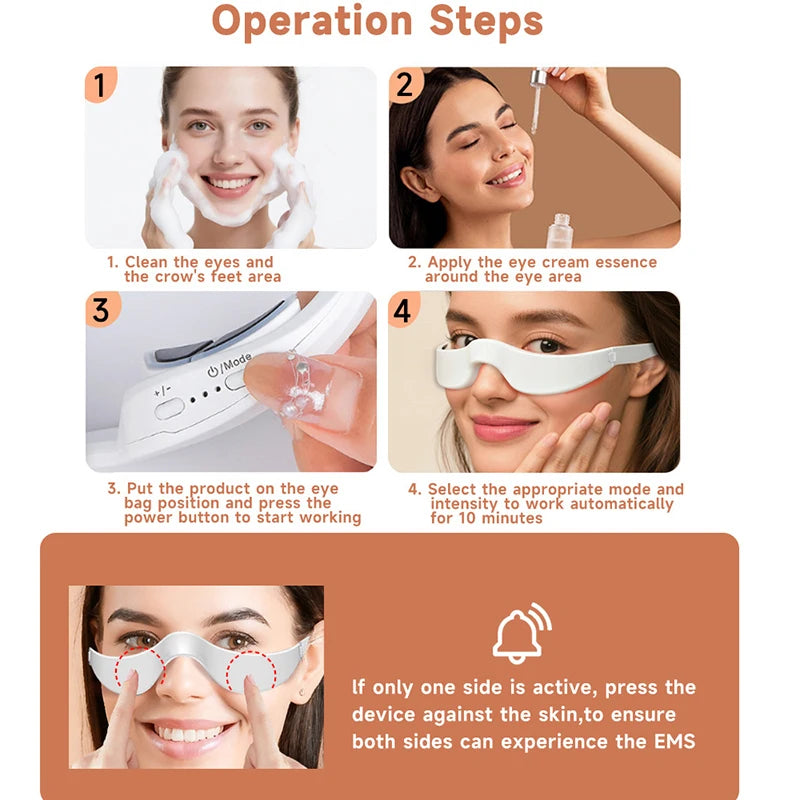 Red Light EMS Eye Care Massager