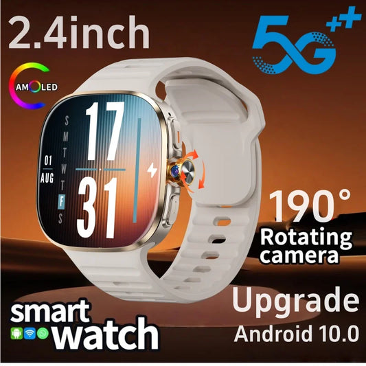 M99 5G Smartwatch – AMOLED Display Watch with Camera, GPS & Free Shipping