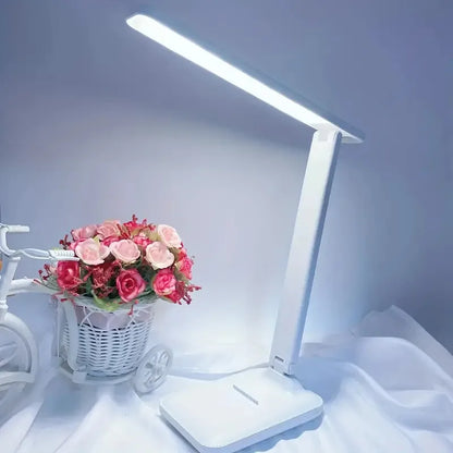 Foldable LED Desk Lamp with Touch Control for Study & Work