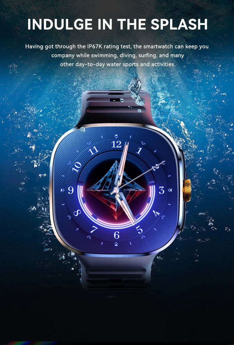 M99 5G Smartwatch – AMOLED Display Watch with Camera, GPS & Free Shipping