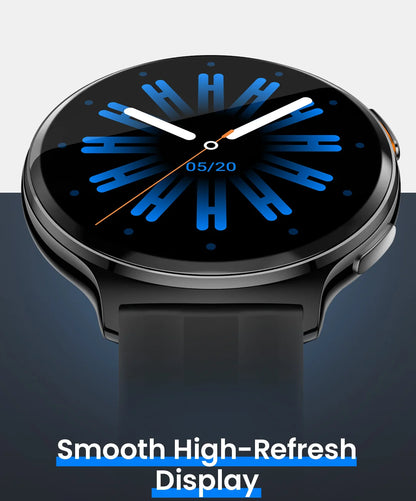 HAYLOU Solar Lite 2 Smartwatch – 1.43” AMOLED Fitness Watch with 24H Health Monitoring, 150+ Sports Modes & Voice Calling