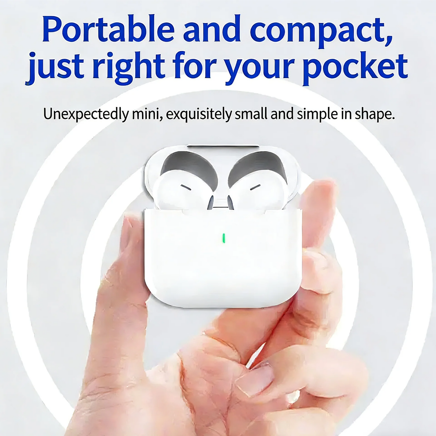 Air Pro True Wireless Earbuds – Bluetooth 5.3 ANC Noise Reduction Earphones with Charging Case & Free Shipping