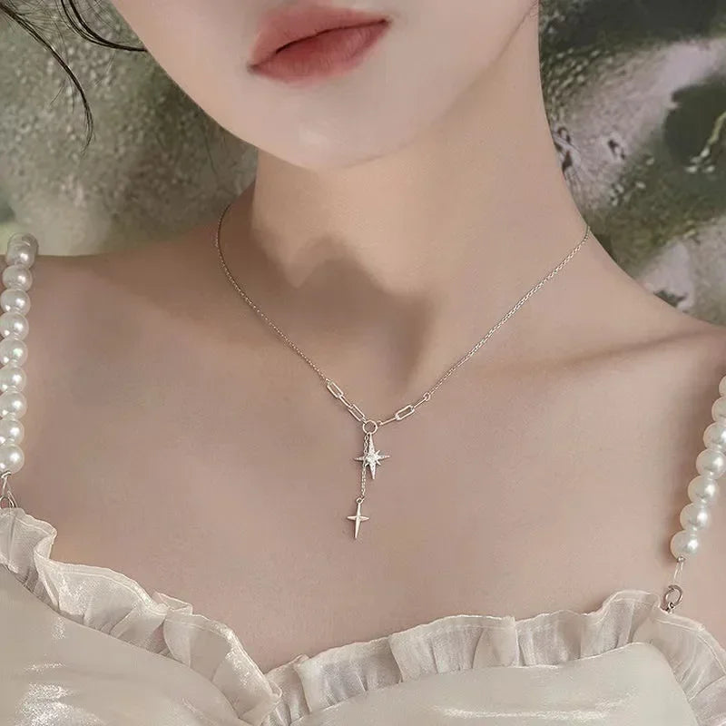 Minimalist Stainless Steel Pendant Necklaces
