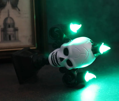 Skull Candelabra LED Halloween Light