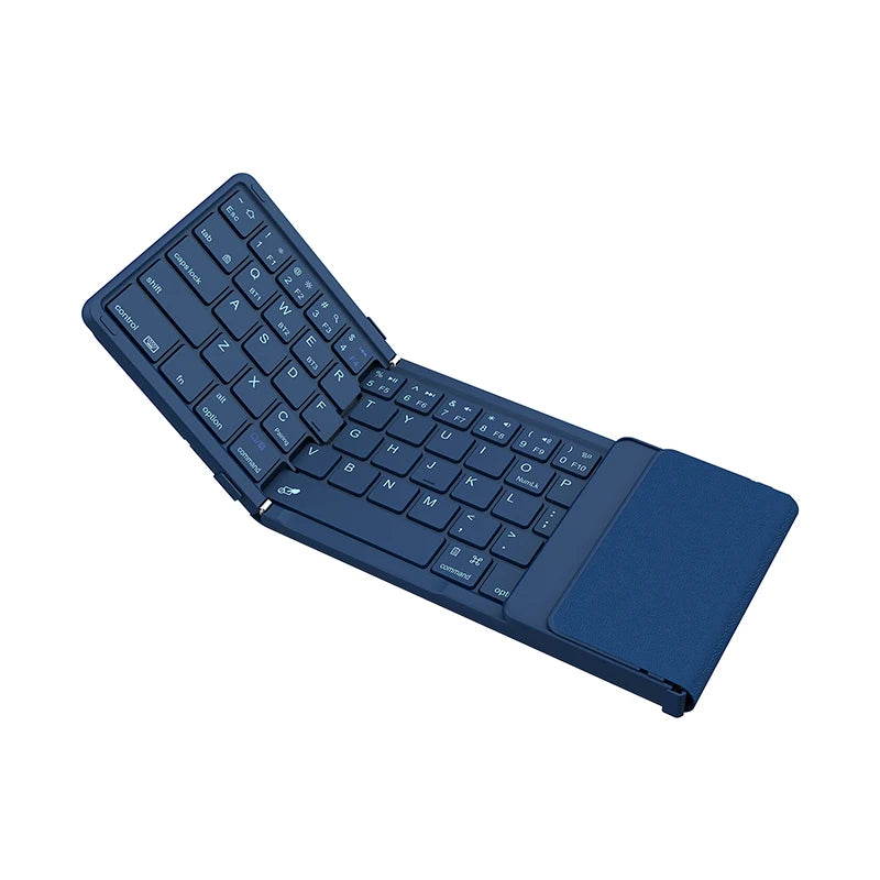 Foldable Bluetooth Keyboard with Touchpad for iPad, Tablet & Laptop