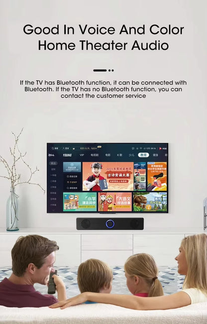 USB Powered PC Soundbar – Wired & Wireless Bluetooth Speaker for Laptop, TV, Gaming & Home Theater with Free Shipping