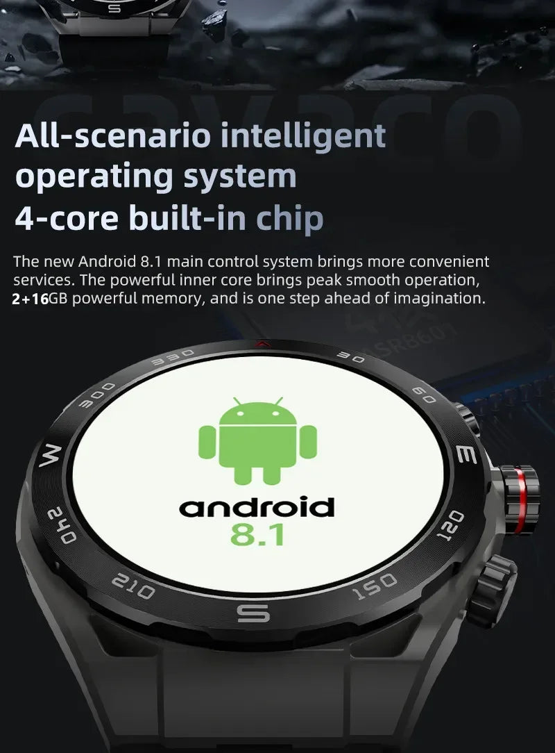 VP900 4G Smartwatch with SIM Card – GPS Fitness Watch with Camera, Video Call, Waterproof Design & Free Shipping