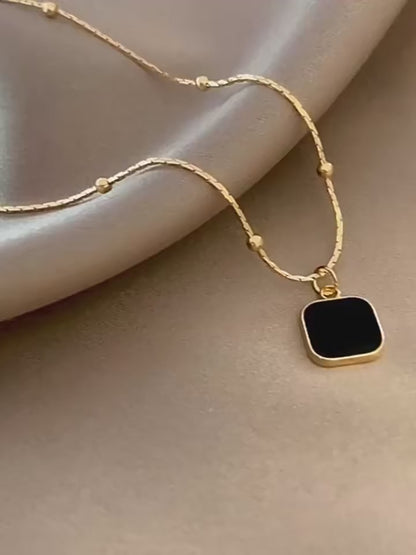 Minimalist Stainless Steel Pendant Necklaces