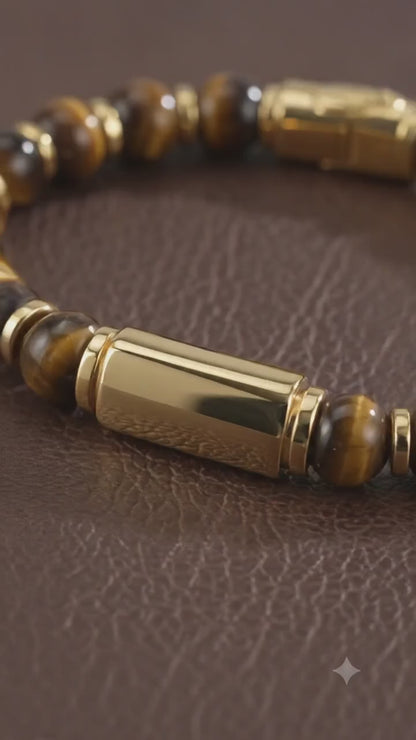 Natural Tiger’s Eye Bracelet